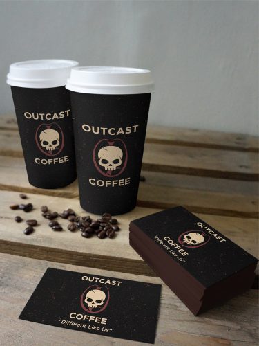 Outcast Coffee Brand Design